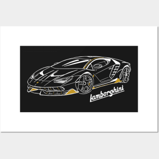 Lamborghini Centenario Posters and Art